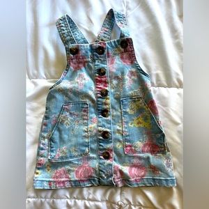 Wonder Nation Denim Skirt Jumper 18month